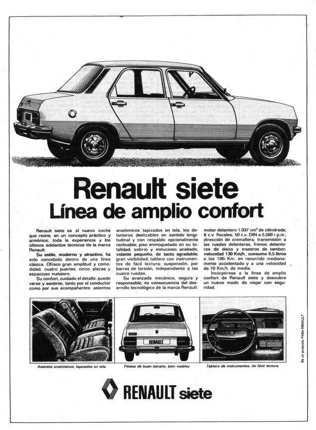 Renault 7 de 1975